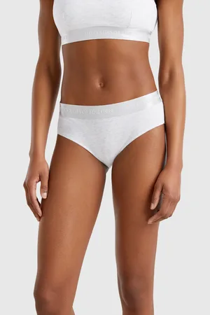 Benetton Benetton, High-rise Underwear In Stretch Cotton, size XS, , Women