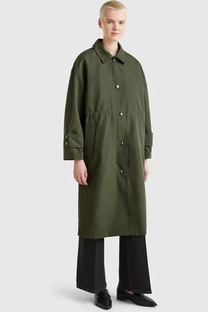 Benetton Benetton, Long Parka With Removable Padding, size S, , Women
