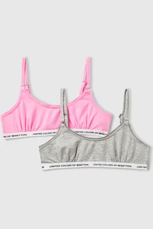 Benetton Benetton, Two Bras In Stretch Cotton, size L, , Kids