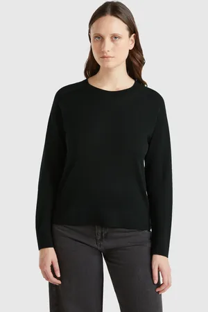 Benetton Benetton, Pure Merino Wool Sweater, size XL, , Women