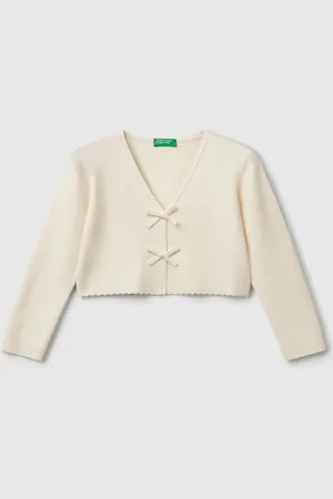 Benetton Benetton, Cardigan With Bows, size 3-4, , Kids
