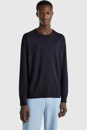 Benetton Benetton, Sweater In Viscose And Silk Blend, size XXL, , Men