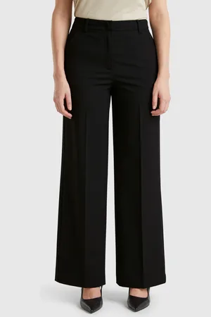 Benetton Benetton, Wide Flowy Trousers, size, , Women