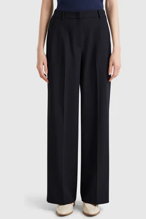 Benetton Benetton, Wide Flowy Trousers, size, , Women