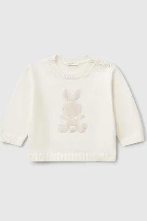 Benetton Benetton, Sweater With Rabbit Patch, size 9-12, , Kids