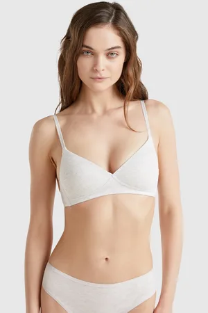 Benetton Benetton, Padded Bra In Cotton, size 32, , Women