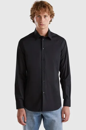 Benetton Benetton, Slim Fit Shirt, size L, , Men
