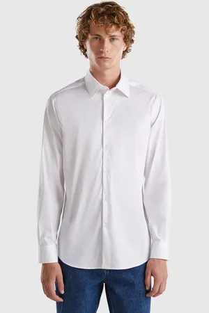 Benetton Benetton, Slim Fit Shirt, size L, , Men