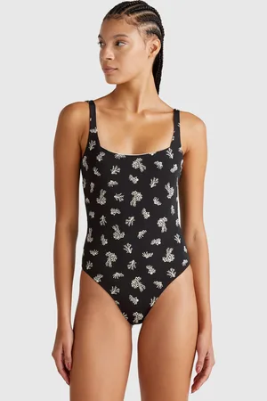Benetton Benetton, One-piece Swimsuit With Coral Print, size 32, , Women