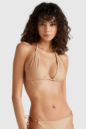 Benetton Benetton, Triangle Bikini Top With Glossy Effect, size 38, , Women