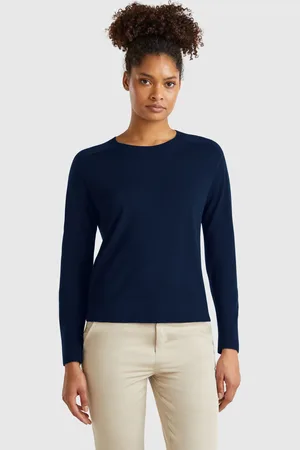 Benetton Benetton, Pure Merino Wool Sweater, size XXS, , Women