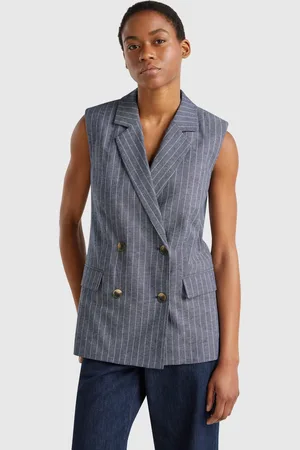 Benetton Benetton, Long Pinstriped Vest, size, , Women