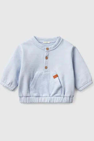 Benetton Benetton, Sweatshirt With Pocket In 100% Cotton, size 12-18, , Kids