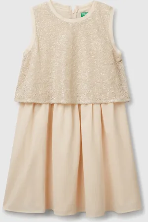 Benetton Benetton, Dress With Sequins, size 3XL, , Kids