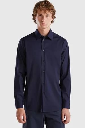 Benetton Benetton, Slim Fit Shirt, size XL, , Men