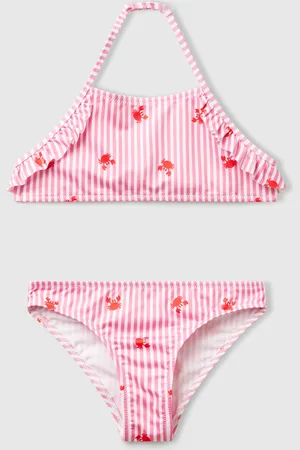 Benetton Benetton, Striped Bikini With Crabs, size 2XL, , Kids