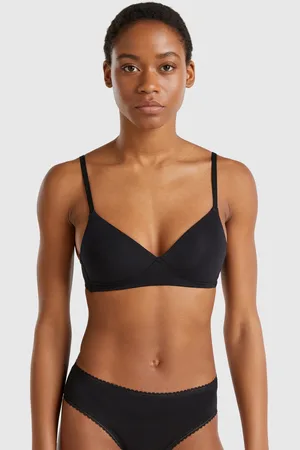 Benetton Benetton, Padded Bra In Cotton, size 32, , Women