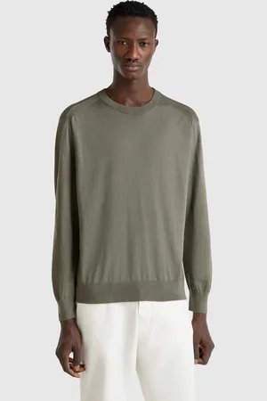 Benetton Benetton, Sweater In Viscose And Silk Blend, size XXL, , Men