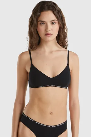 Benetton Benetton, Stretch Cotton Bra, size 34, , Women