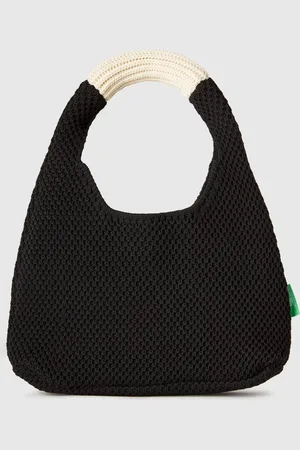 Benetton Benetton, Small Crochet Shoulder Bag, size OS, , Women