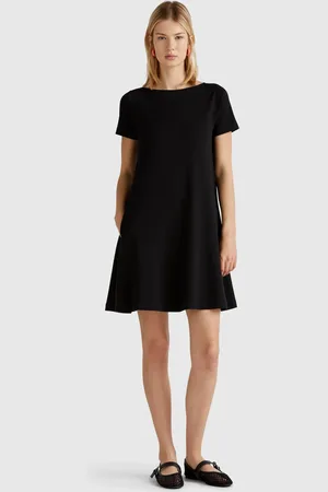 Benetton Benetton, Short Flared Dress, size L, , Women