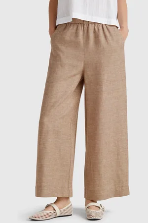 Benetton Benetton, Trousers With Wide Leg, size M, , Women
