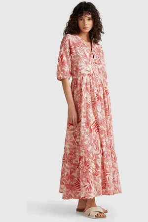 Benetton Benetton, Dress With Tropical Print, size S, , Women