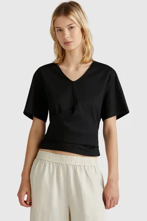 Benetton Benetton, T-shirt With Knot On The Back, size S, , Women
