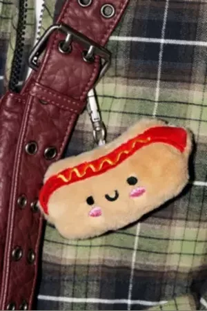 Urban Outfitters UO Hotdog Keyring ALL at