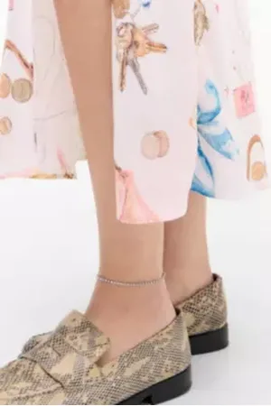 Urban Outfitters UO Diamante Anklet