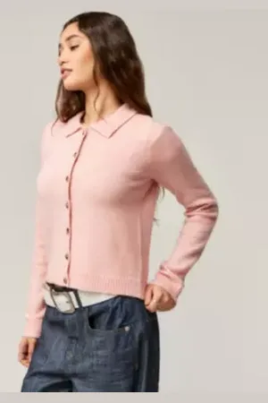 Urban Outfitters UO Collared Button-Through Cardigan