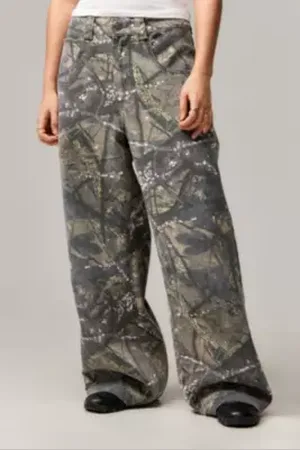 Jaded London Camo Colossus Jeans 26 at Urban Outfitters