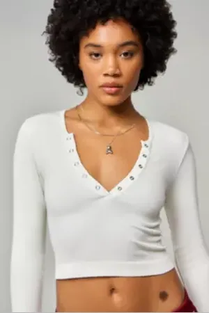 Urban Outfitters UO Claudia Henley Top