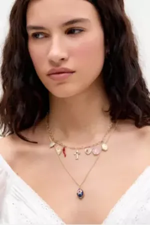 Silence + Noise Chilli Mixed Charm Necklace