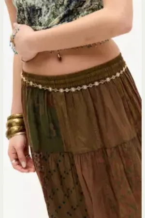 Urban Outfitters UO Sun & Swirl Belly Chain