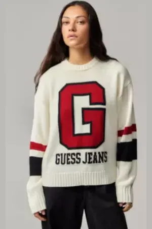 Guess Jeans Intarsia Knit Jumper