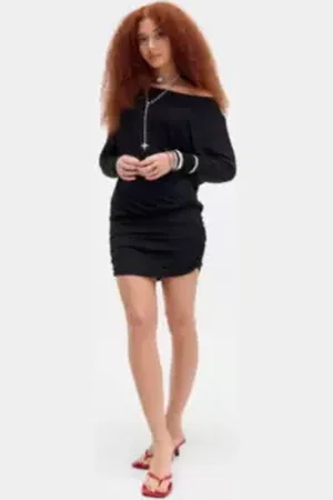Silence + Noise Destin Long Sleeve Mini Dress
