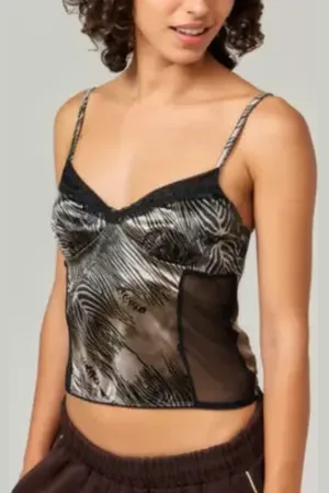 Archive At UO Zebra Print Cami