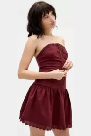 Kimchi Blue Matilda Strapless Mini Dress