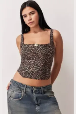 Wild Lovers Roberta Leopard Corset