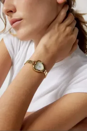 Urban Outfitters UO Heart Link Watch