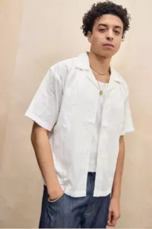 BDG White Broderie Shirt