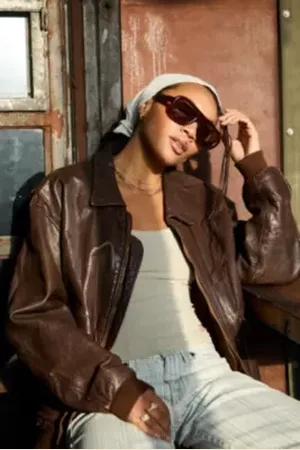 Urban Outfitters UO Annie Aviator Sunglasses