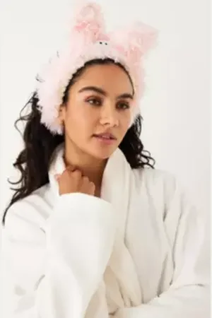 Urban Outfitters Pink Monster Spa Day Headband ALL at