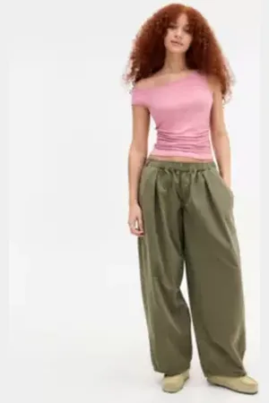 Urban Outfitters UO Emilie Asymmetric Off-Shoulder Top