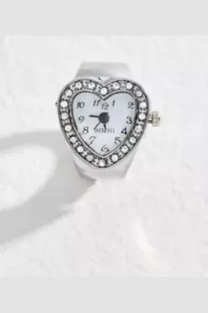 Silence + Noise Heart Watch Ring
