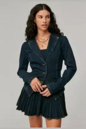 Lioness Banks Crop Blazer Jacket