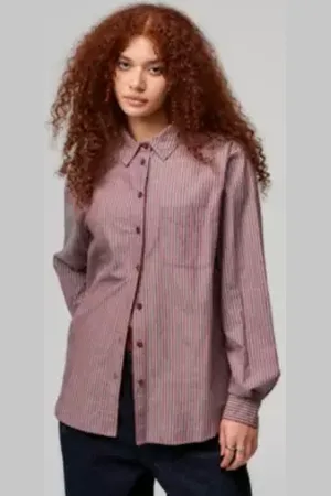 Archive At UO Stripe Long Sleeve Shirt