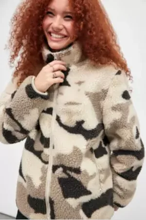 BDG Camo Fleece Jacket