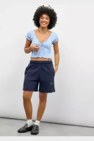 Kimchi Blue Sydney Cap Sleeve Shirred Top